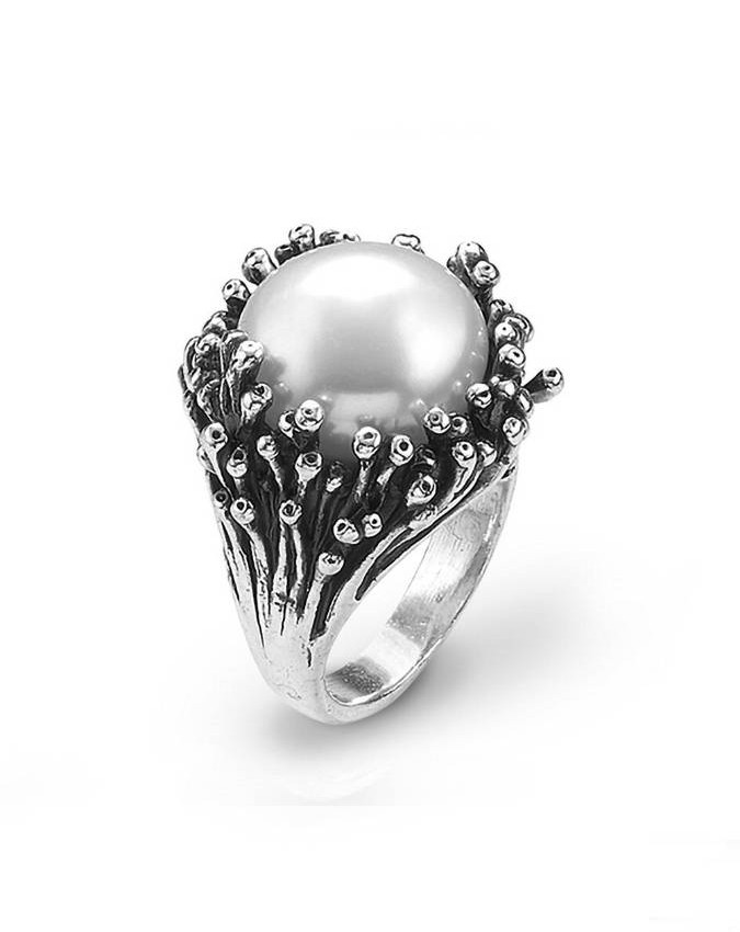 Anelli - Mare - 10563/14 ANELLO ANEMONE GIOVANNI RASPINI