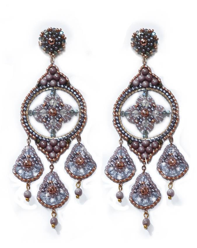 Orecchini -  - PER OR 138 - ALBA AZZURRA - BONBONS DE GRACE