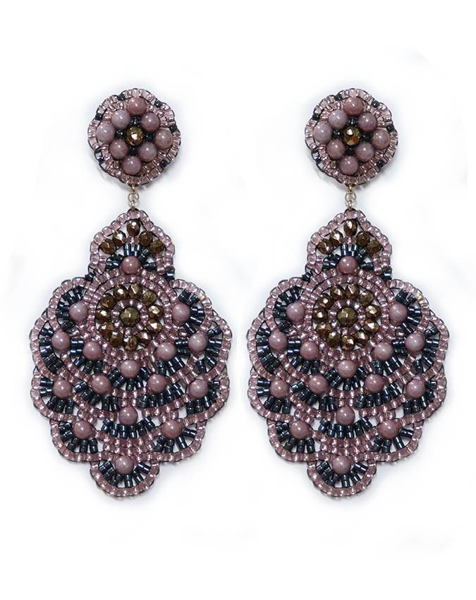 Orecchini -  - PER OR 136 - ROSA ANTICA - BONBONS DE GRACE