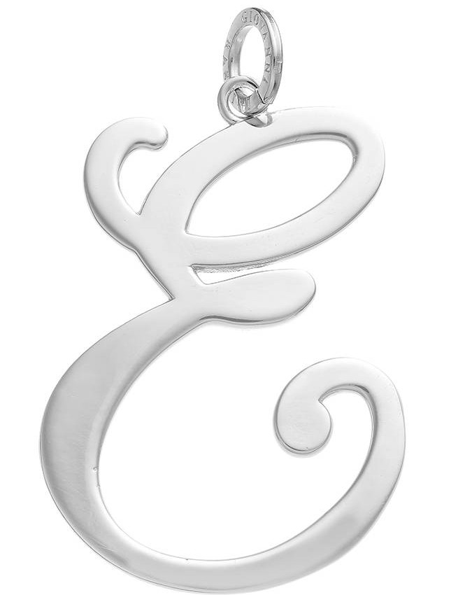 Charms - Lettere e numeri - 10776 CHARM LETTERA E JULIET GRANDE GIOVANNI RASPINI