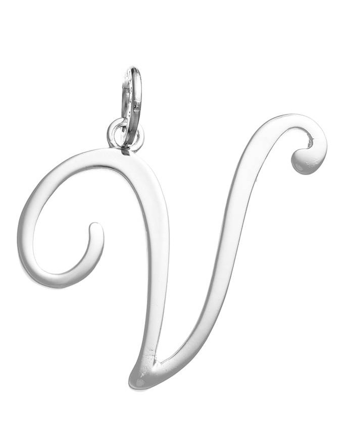 Charms - Lettere e numeri - 10767 CHARM LETTERA V JULIET MEDIA GIOVANNI RASPINI