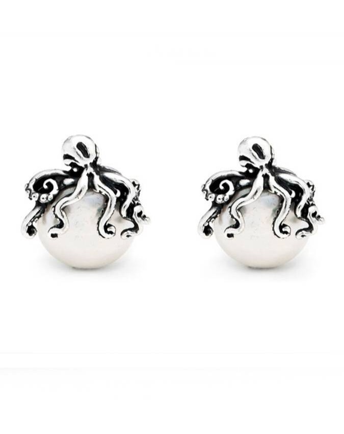 Orecchini - Mare - 10847 ORECCHINI TAHITI POLPO GIOVANNI RASPINI