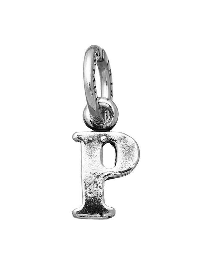 Charms - Lettere e numeri - 10891 MINI CHARM LETTERA LOGO P GIOVANNI RASPINI