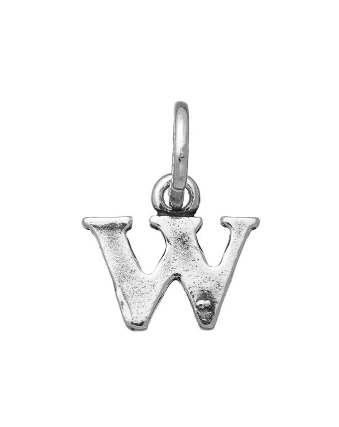 Charms - Lettere e numeri - 10898 MINI CHARM LETTERA LOGO W GIOVANNI RASPINI