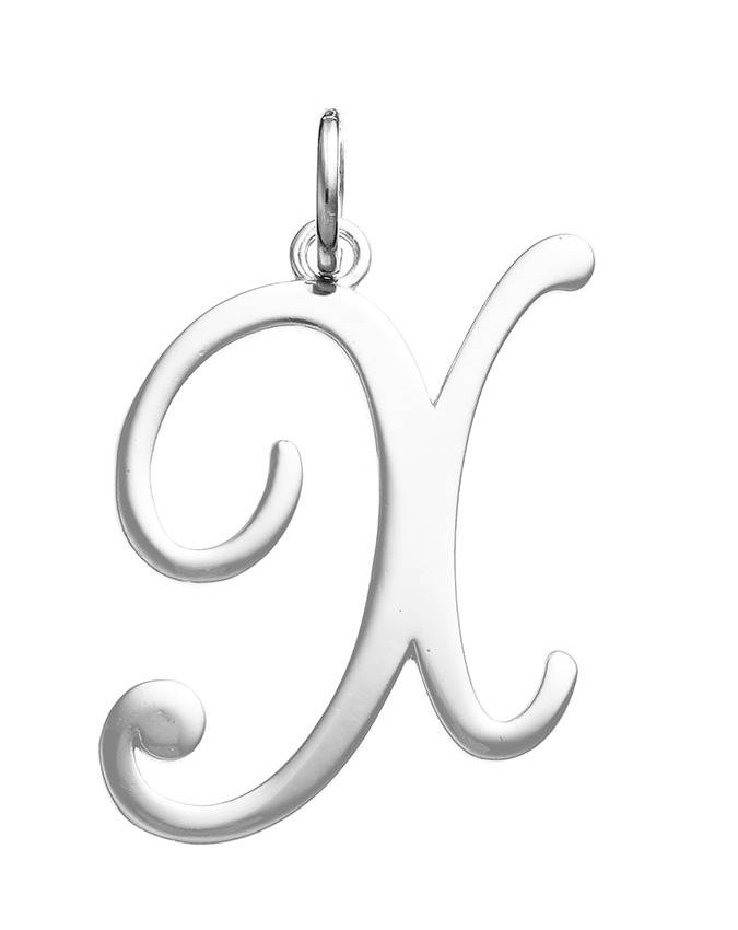 Charms - Lettere e numeri - 10769 CHARM LETTERA X JULIET MEDIA GIOVANNI RASPINI