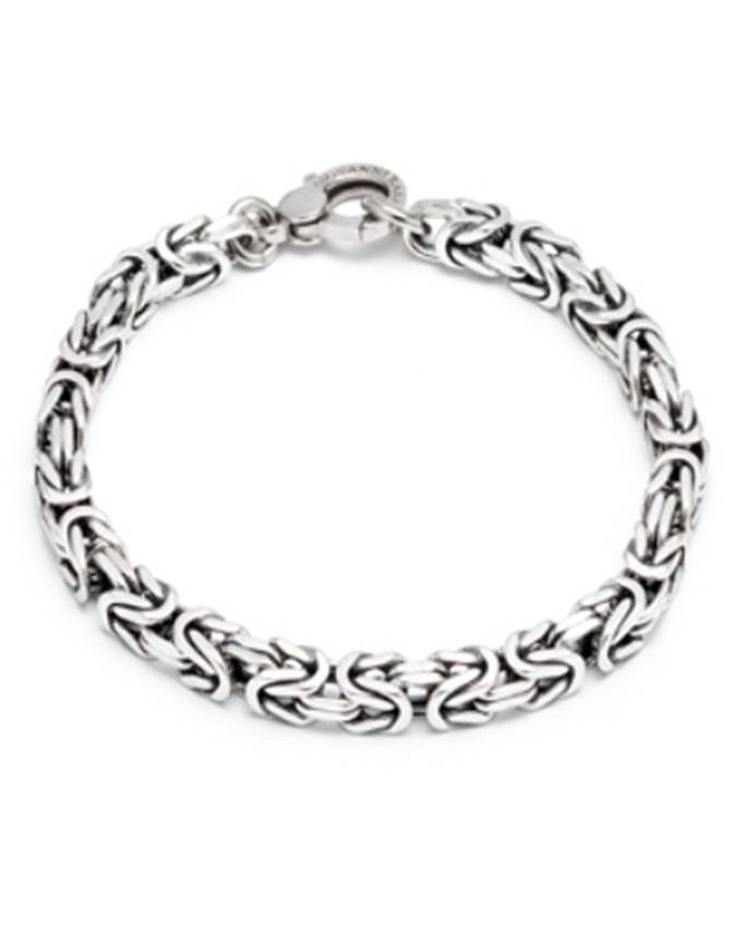 Bracciali - Collezione uomo - 11064L BR. MAGLIA BIZANTINA QUADRA UOMO RASPINI