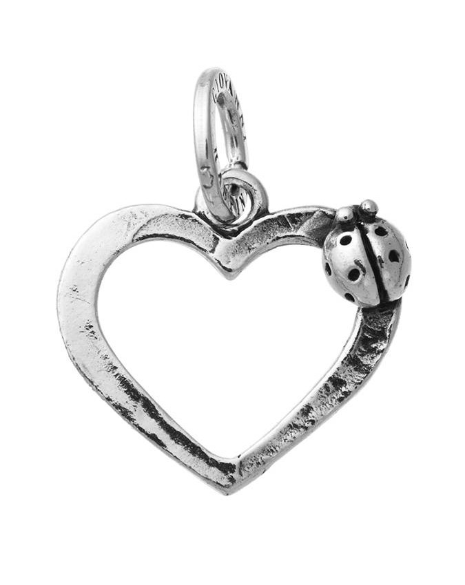 Charms - Amuleti e portafortuna - 11091 CUORE COCCINELLA GIOVANNI RASPINI