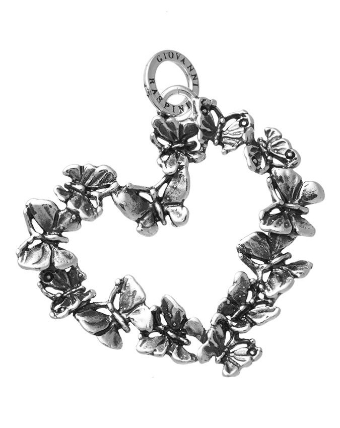 Pendenti - Angeli e cuori - 11096 CUORE FARFALLE GIOVANNI RASPINI