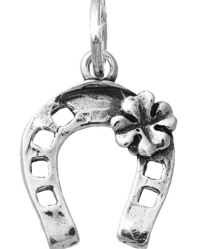 Charms - Amuleti e portafortuna - 11076 FERRO DI CAV. QUADRIFOGLIO MEDIO RASPINI