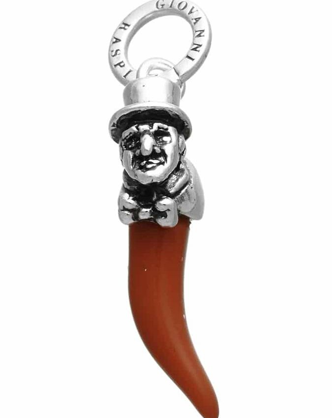 Charms - Amuleti e portafortuna - 10998 CORNO ROSSO GOBBO GIOVANNI RASPINI