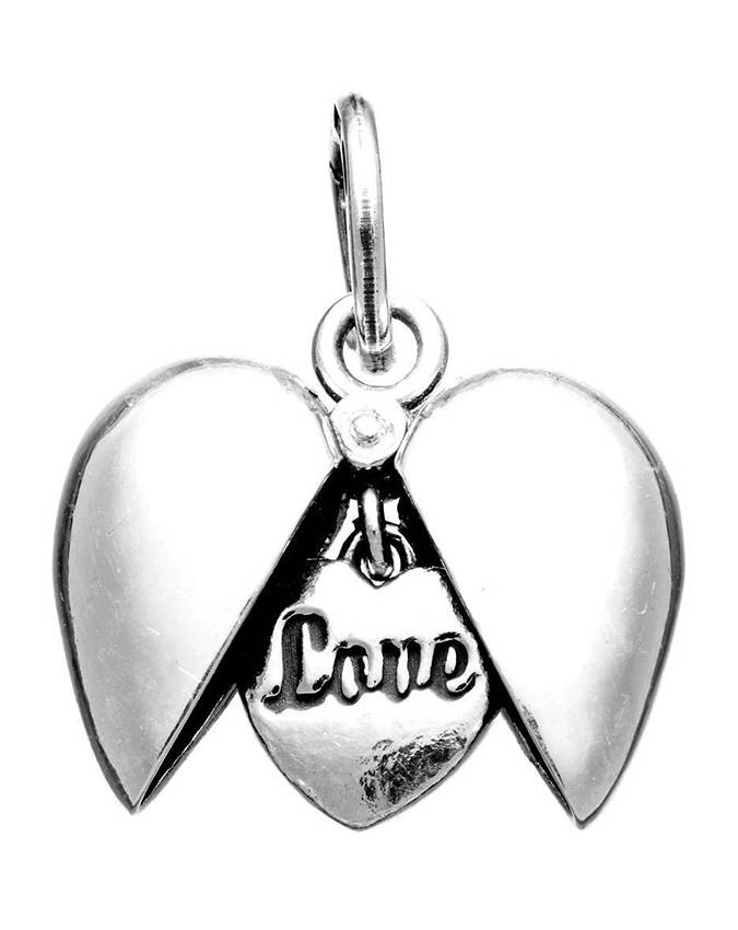Charms - Cuori, Angeli, Corone, Monete e vari - 11184 CHARM CUORE 