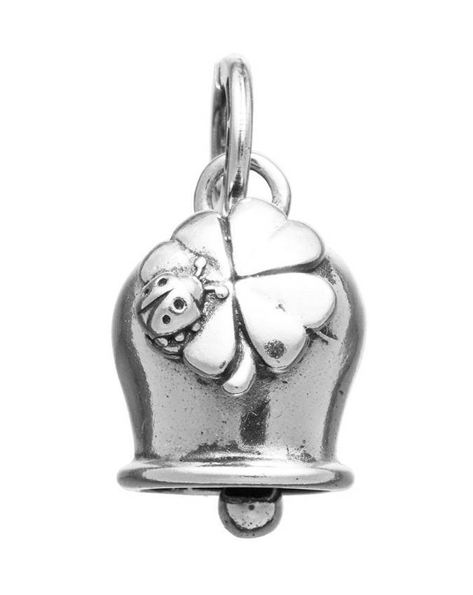 Charms - Amuleti e portafortuna - 11193 CHARM CAMPANELLA QUADRIFOGLIO  GIOVANNI RASPINI