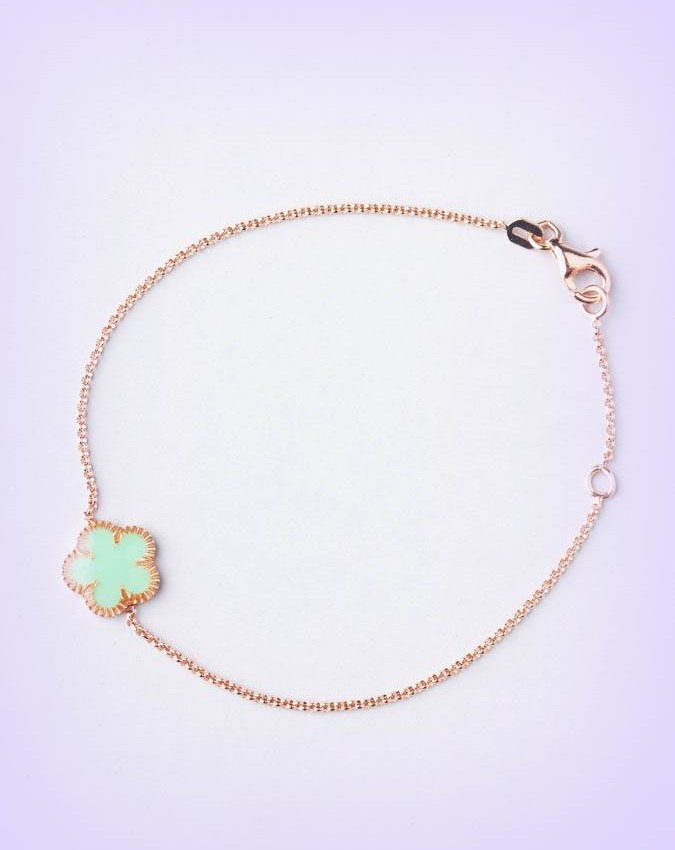 Bracciali - Fantasy e vari - 4820 PN BRACCIALE FIORE I PENSIERINI