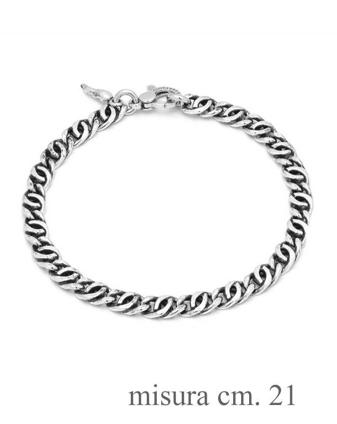 Collezione uomo - Bracciali uomo - 11344L cm. 21 BRACCIALE GRUMETTA PICCOLO GIOVANNI RASPINI
