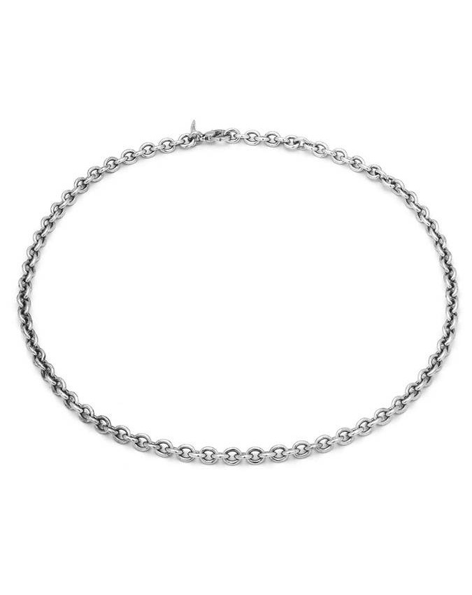 Collane - Collezione uomo - 11340 COLLANA CATENA OVALE GIOVANNI RASPINI