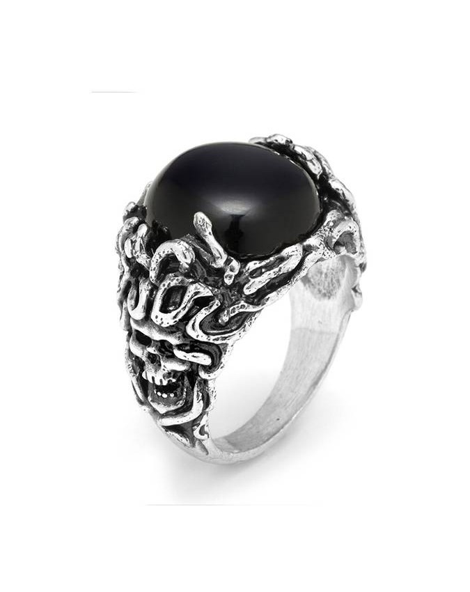 Anelli - Collezione uomo - 11311/24 ANELLO TESCHI E SERPENTI GIOVANNI RASPINI