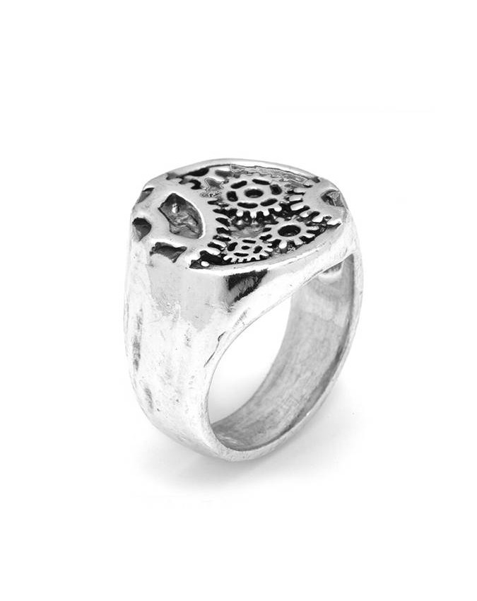 Anelli - Collezione uomo - 11328/24 ANELLO INGRANAGGI GIOVANNI RASPINI