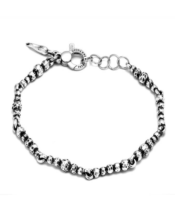 Bracciali - Collezione uomo - 11216L BRACCIALE TINY BALLS cm. 21 GIOVANNI RASPINI