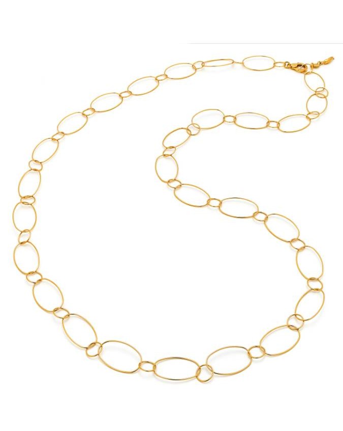 Collane - Catene - 11270/90 COLLANA SUPERLIGHT ARGENTO DORATO GIOVANNI RASPINI