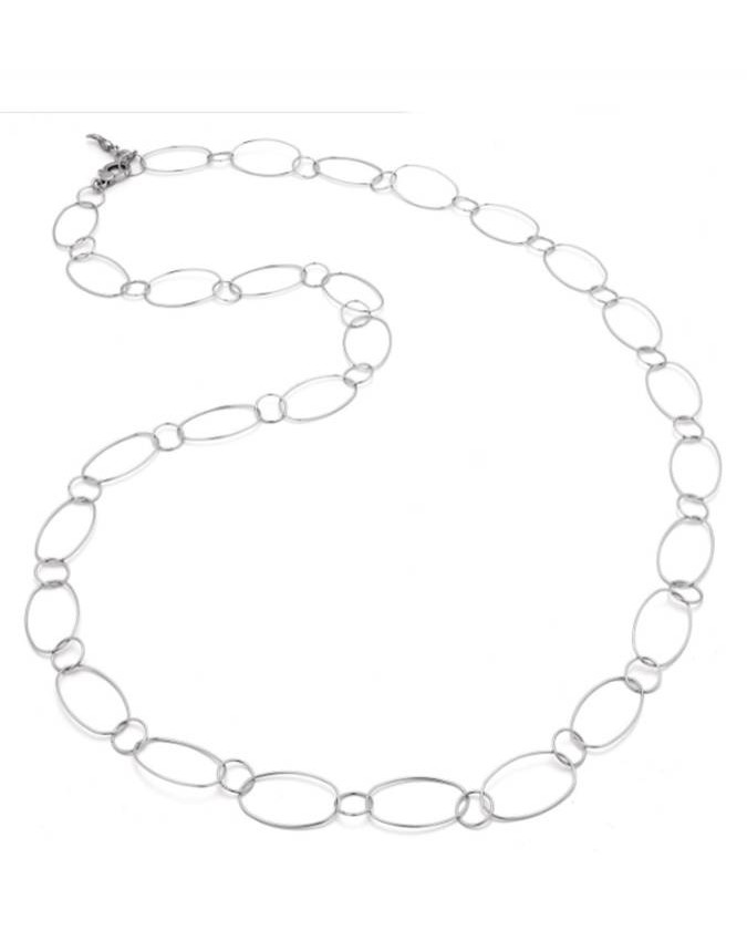Collane - Catene - 11269 COLLANA SUPERLIGHT CM. 120 IN ARGENTO 120 CM.
