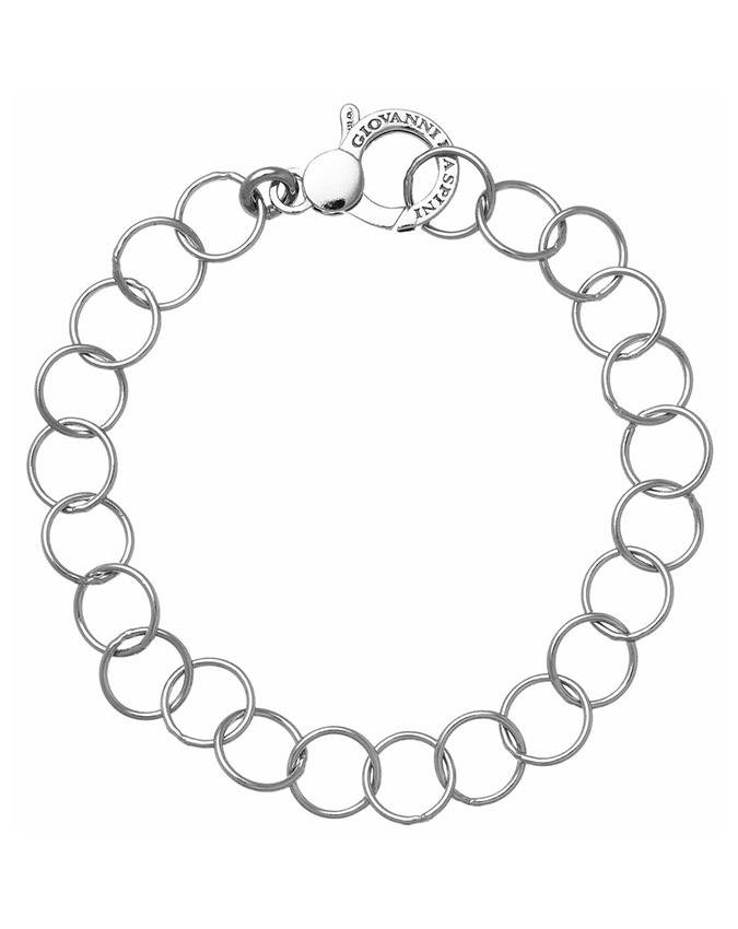 Bracciali - Catene - 7327 BRACCIALE MAGLIA TONDA GIOVANNI RASPINI