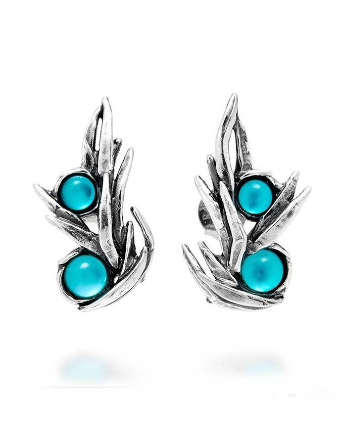 Orecchini - Mare - 11481 ORECCHINI POSIDONIA GIOVANNI RASPINI