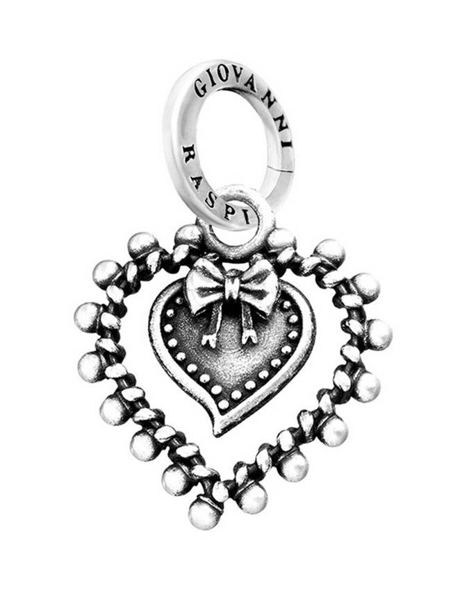 Charms - Angeli e cuori - 11285 CHARM CUORE VOTIVO FIOCCO GIOVANNI RASPINI