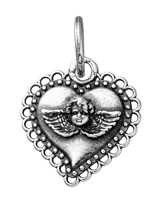 Charms - Angeli e cuori - 11287 CHARM CUORE VOTIVO ANGELO GIOVANNI RASPINI