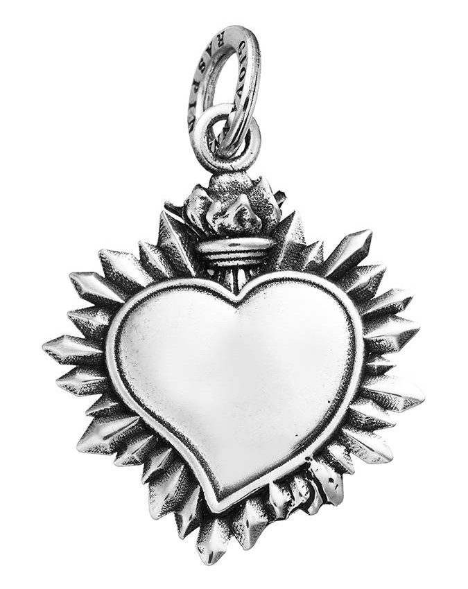 Charms - Angeli e cuori - 11295 CUORE VOTIVO GRANDE GIOVANNI RASPINI