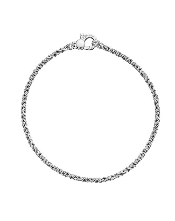 Bracciali - Catene - 9319/21 BRACCIALE TRECCINA GIOVANNI RASPINI