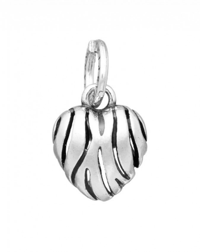 Charms - Animalier - 11614 CHARM CUORE ZEBRA GIOVANNI RASPINI