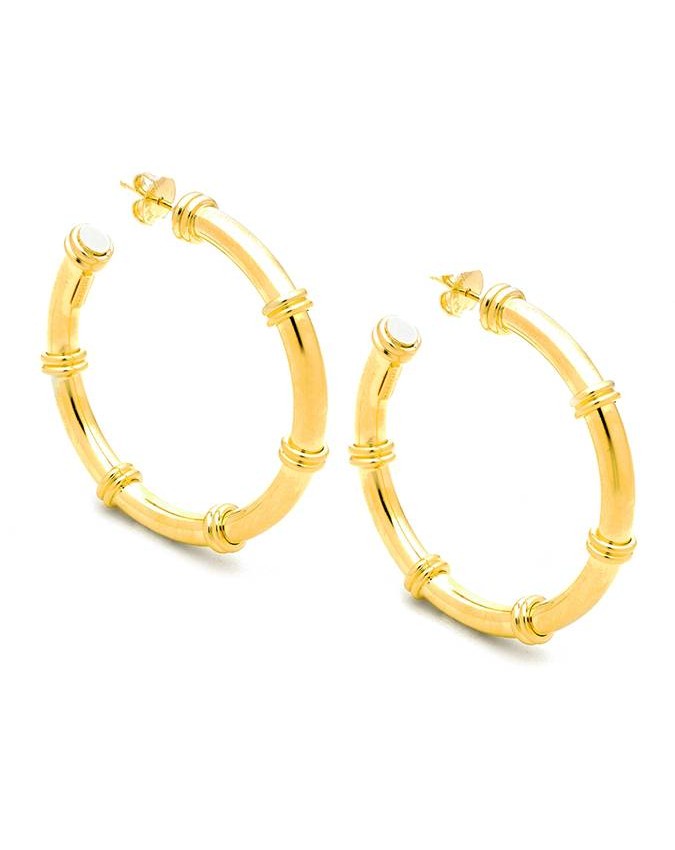 Orecchini - Rock - 11591 ORECCHINI JACKIE DORATI GRANDI GIOVANNI RASPINI