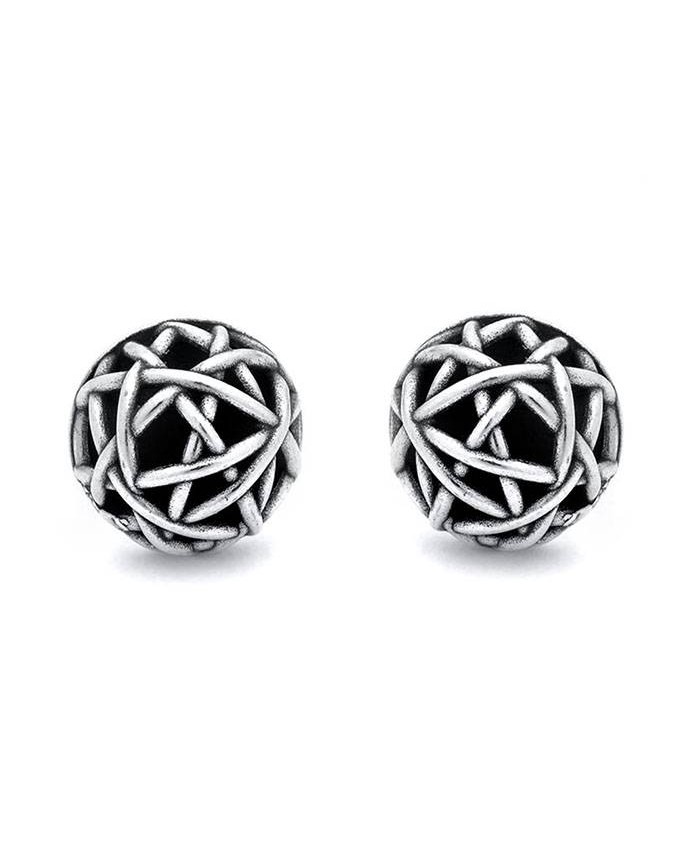 Orecchini - Intrecci e Aria - 11600 ORECCHINI bBOULE INTRECCI GIOVANNI RASPINI