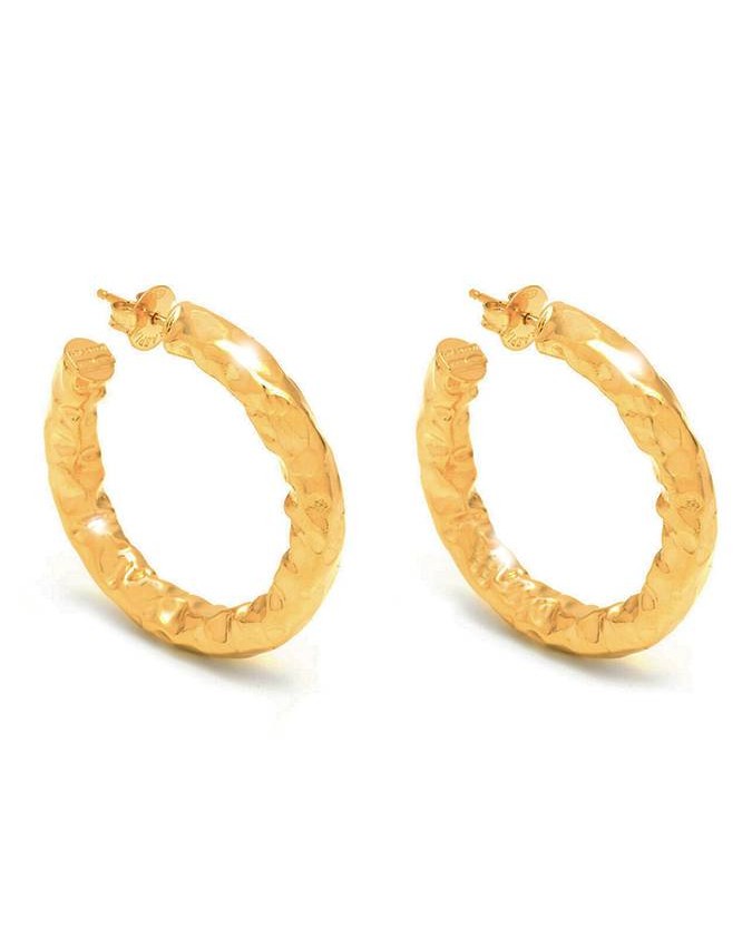 Orecchini - Rock - 11684 ORECCHINI STONE DORATI MEDI GIOVANNI RASPINI