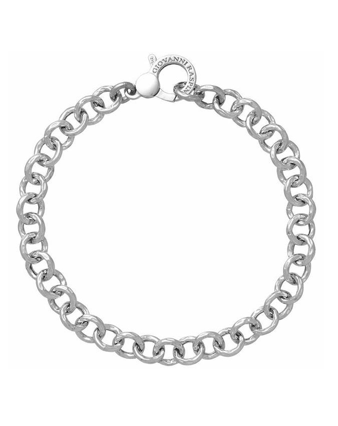 Bracciali - Catene - 11605L BRACCIALE MAGLIA MARTELLATA GIOVANNI RASPINI