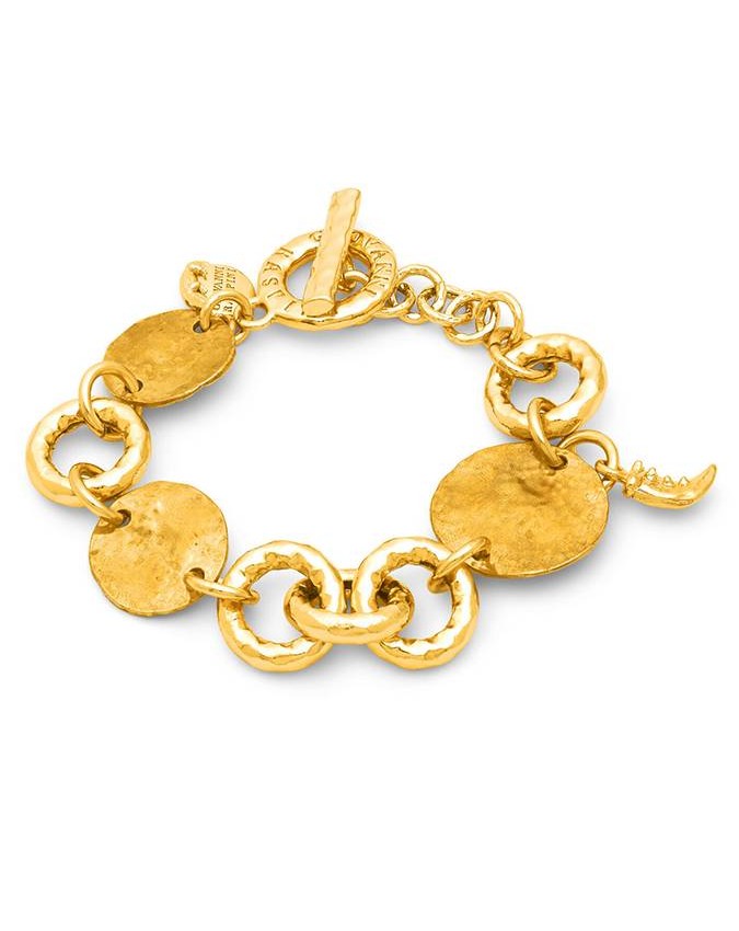 Bracciali - Nomad - Gioielli in bronzo dorato - N0010 BRACCIALE DAKOTA in bronzo dorato 18kt GIOVANNI RASPINI