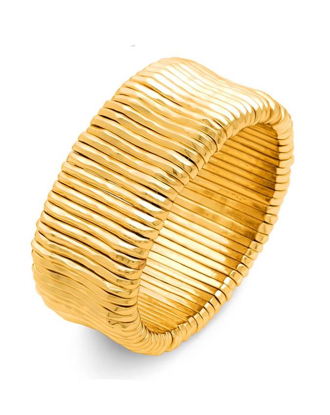 Bracciali - Nomad - Gioielli in bronzo dorato - N0025 BRACCIALE SANTA FE in bronzo dorato a 18kt GIOVANNI RASPINI