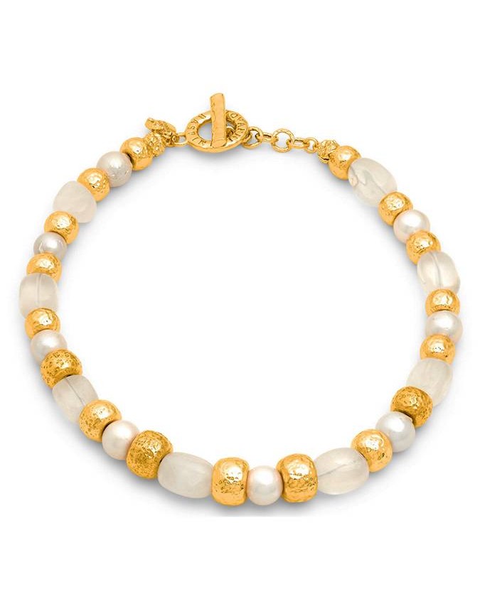 Collane - Nomad - Gioielli in bronzo dorato - N0026 COLLANA CRYSTAL in bronzo dorato a 18kt GIOVANNI RASPINI