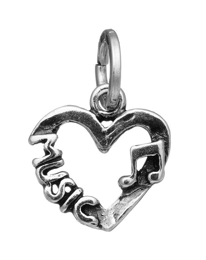 Charms - Angeli e cuori - 10537 CHARM CUORE MUSIC GIOVANNI RASPINI