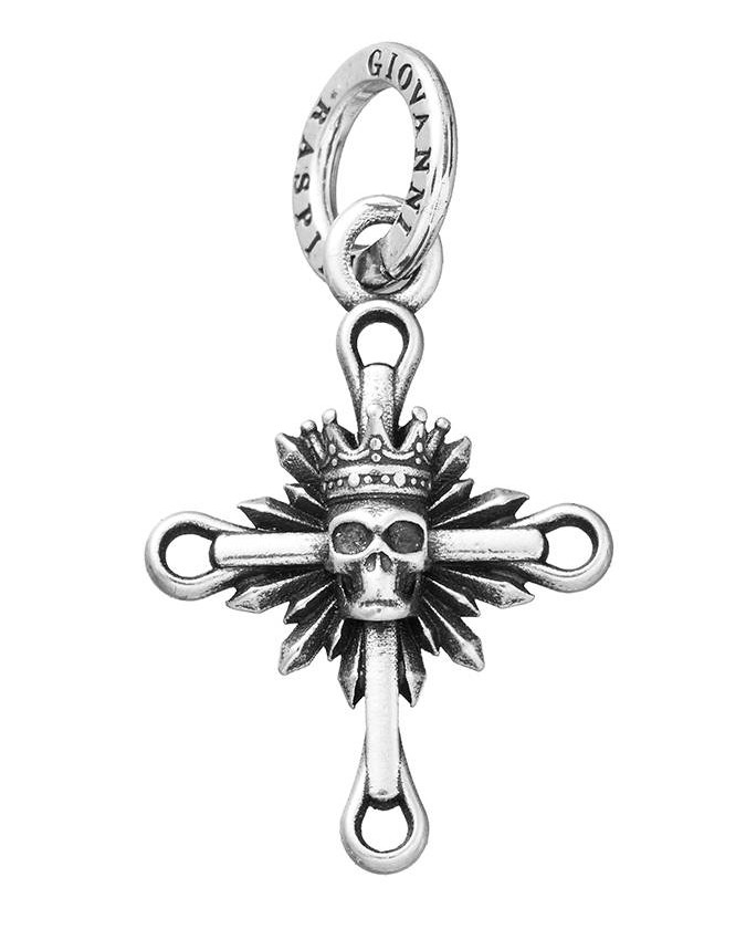 Charms - Angeli e cuori - 111279 CHARM CROCE TESCHIO GIOVANNI RASPINI
