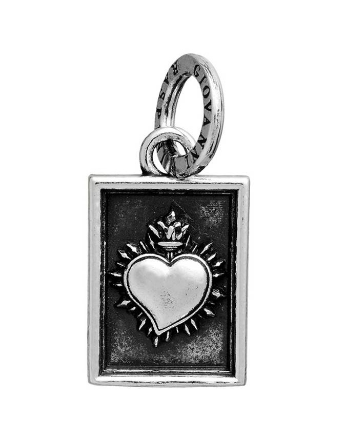 Charms - Soggetti sacri - 11706 CHARM CUORE VOTIVO GIOVANNI RASPINI