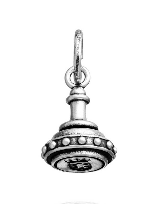 Charms - Fantasy e vari - 11722 CHARM SIGILLO CORONA GIOVANNI RASPINI