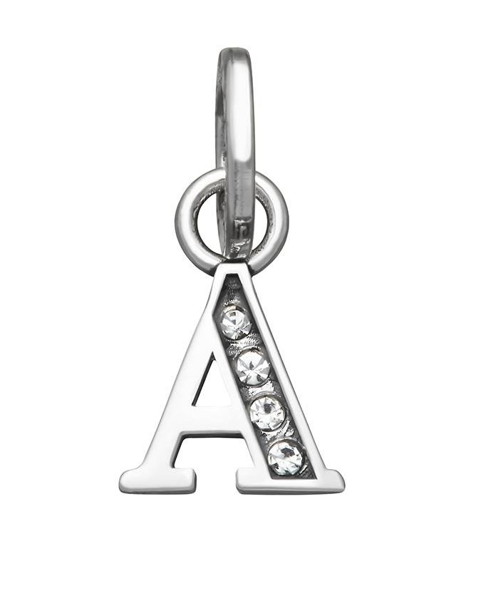 Charms - Lettere e numeri - 12139 MINI CHARM A CRYSTAL