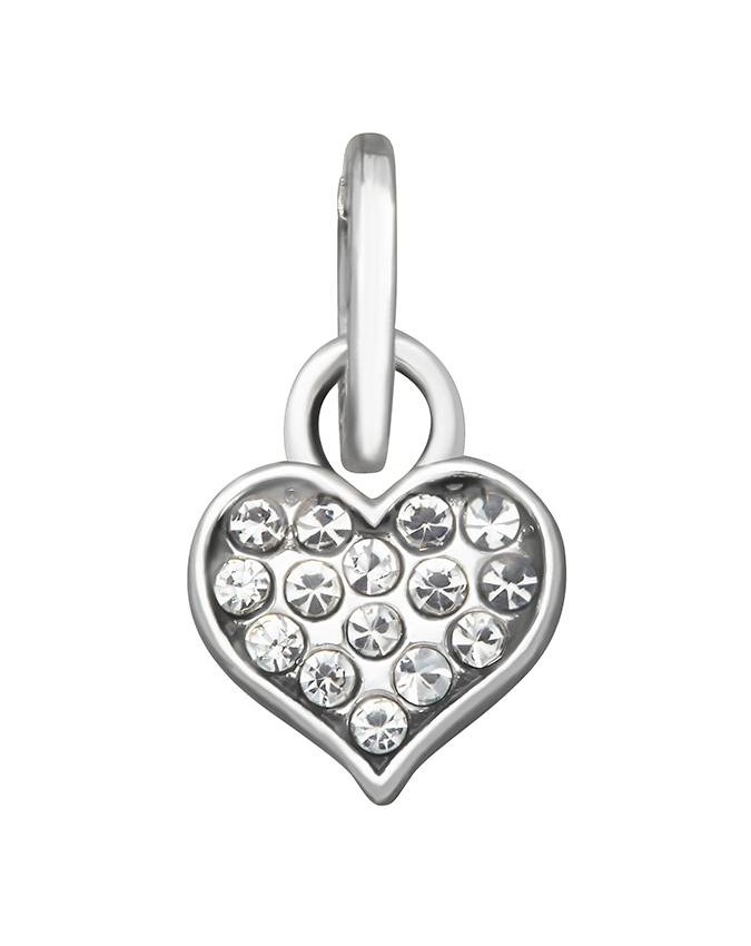 Charms - Angeli e cuori - 12163 MINI CHARM CUORE CRYSTAL GIOVANNI RASPINI