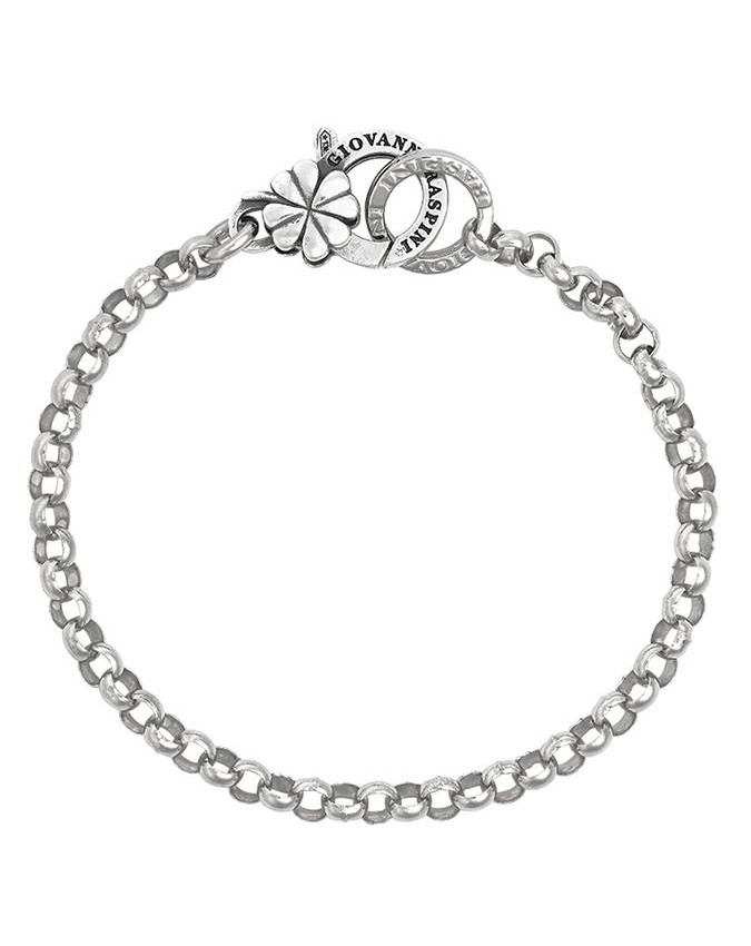 Bracciali - Catene - 12459 BRACCIALE BRISE� CHIUSURA QUADRIFOGLIO GIOVANNI RASPINI