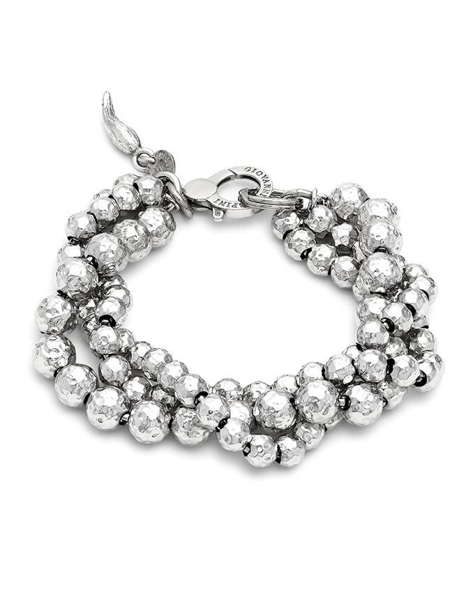 Bracciali - Rock - 10577 BRACCIALE SUPER BOWL INTRECCI GIOVANNI RASPINI