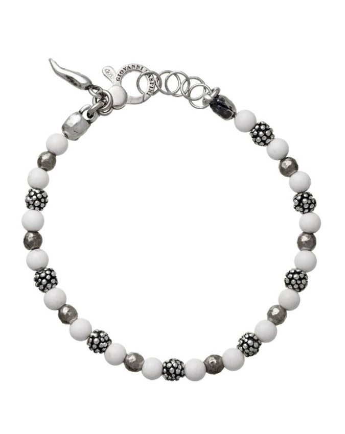 Bracciali - Perlage - 10845 BRACCIALE RIO AGATA BIANCA GIOVANNI RASPINI