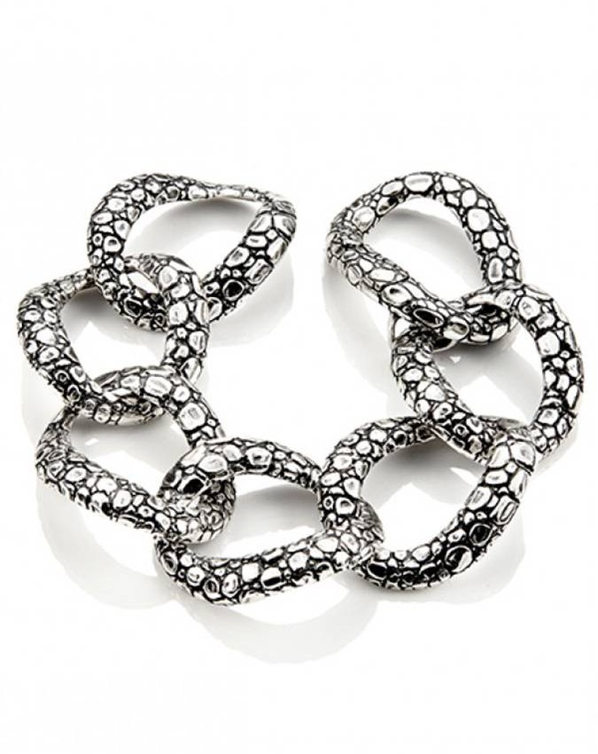 Bracciali - Animalier - 9261 BRACCIALE COCCODRILLO GIOVANNI RASPINI