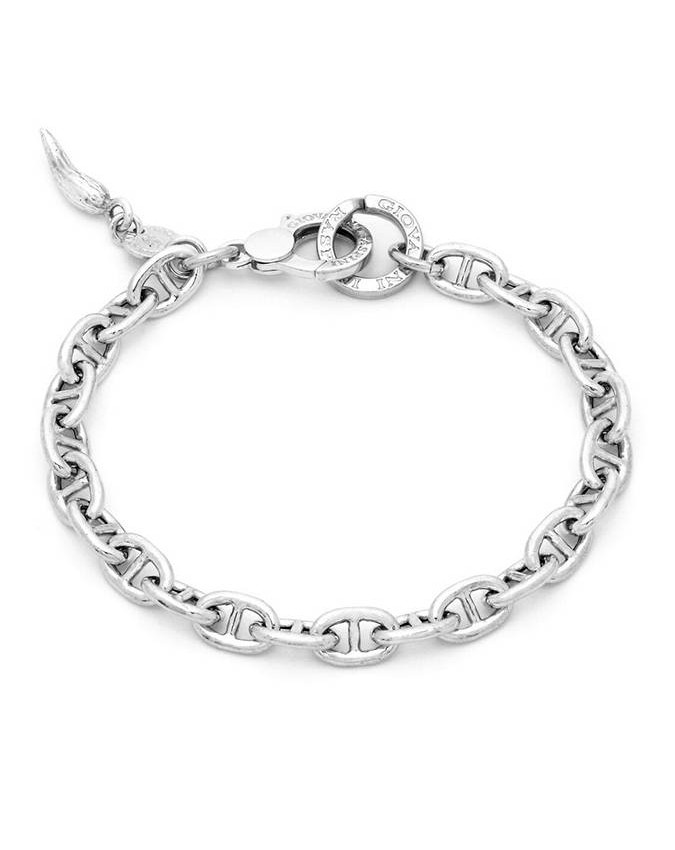 Bracciali - Catene - 12014 BRACCIALE MAGLIA MARINA