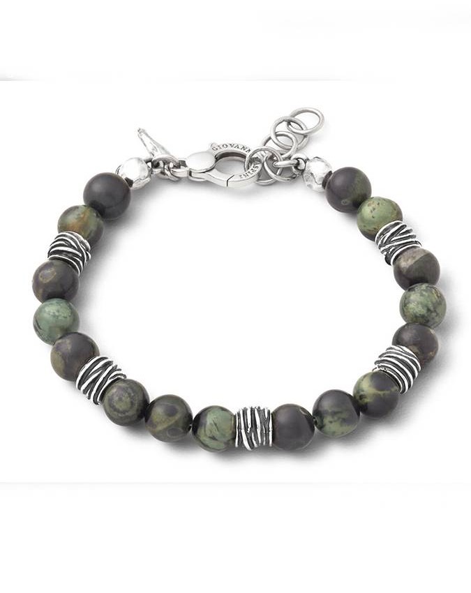 Bracciali - Bracciali uomo - 12213/L BRACCIALE BIG TANGO RIOLITE GIOVANNI RASPINI